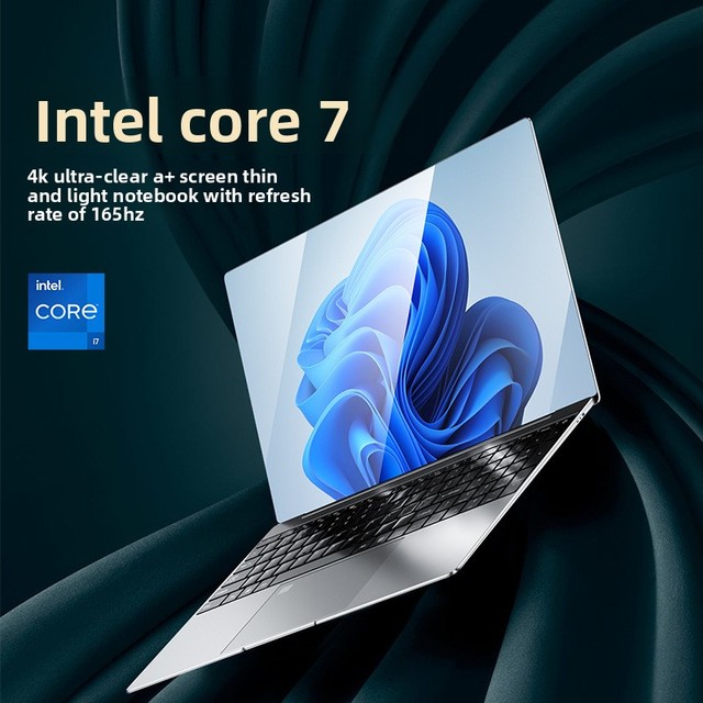 2025 15.6inch Intel Core I7 N5095 Computer 512GB/1TB SSD Laptop with Windows 11 High Performance for Business Office or Gaming