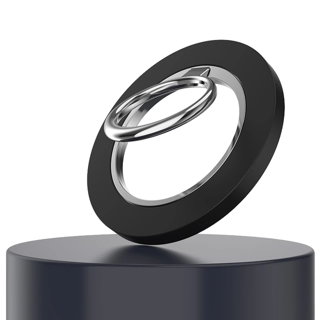 HXC Magnetic Holder for Lazy Desktop-Ultra-thin Zinc Alloy Mobile Phone Ring Bracket Convenient & Compact