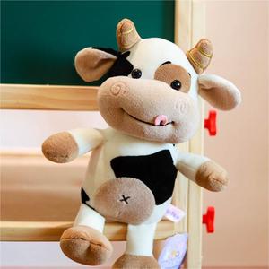 Chung Bò Đồ Chơi Sang Trọng, 16 Inch Thú Nhồi Bông Ném Bò Thú Nhồi Bông Động Vật Sang Trọng Mềm Plushie Gối Búp Bê - Product Image 5