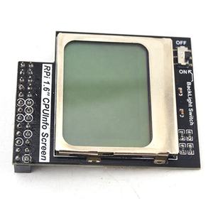 #33025 <span class=keywords><strong>Raspberry</strong></span> Pi 3 Modèle B CPU Info Écran LCD 1.6 pouces 84x48 avec interrupteur de rétroéclairage Compatible <span class=keywords><strong>Pi2</strong></span>/1/ Orange Pi - Product Image 4