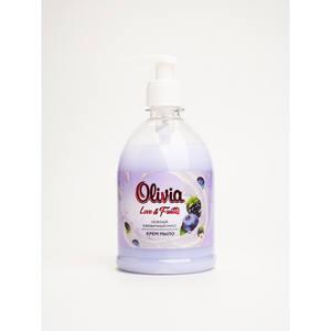 Jabón Líquido Humectante Delicado con Mousse de Mora, Glicerina y Extractos de Frutas 500 ml Olivia Love & Fruttis - Product Image 3
