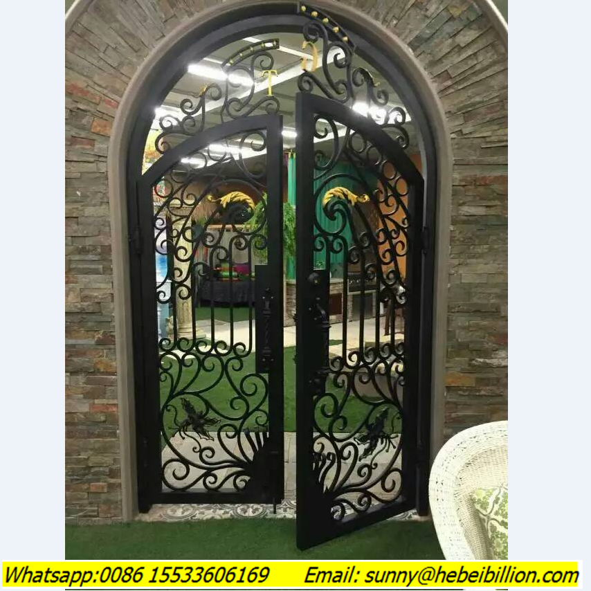 Luxury Sliding Hand Gate Design for Villa - Durable & Stylish