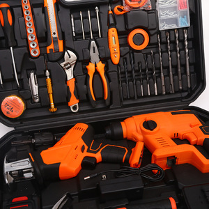 Portable robuste 105 pièces électricien <span class=keywords><strong>sabre</strong></span> scie boîte à outils lithium perceuse électrique coin moulin combinaison ensemble - Product Image 4