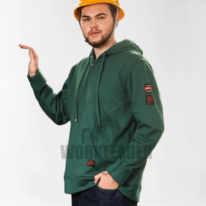 Personnalisé NFPA2112 <span class=keywords><strong>ARC2</strong></span> 100% Coton Ignifuge Soudage Sweat à capuche zippé - Product Image 3