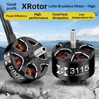 Moteur brushless professionnel Hobbywing XRotor 3110 3115 900KV 1050KV 1150KV 4S 6S à forte poussée pour drone FPV