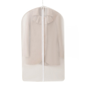Transparent Garment Cover Hanging Dustproof Moisture Proof Wardrobe <b>Storage</b> For <b>Clothes</b> Coat Bedroom Living Room Use - Product Image 4