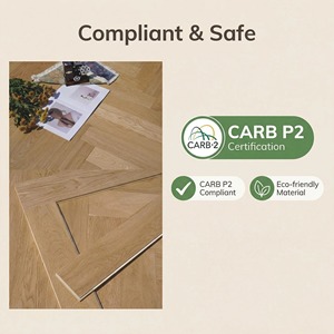 Parquet <span class=keywords><strong>en</strong></span> chêne blanc imperméable à l'eau, large <span class=keywords><strong>planche</strong></span> 15 mm, 3 couches, bois d'ingénierie, protection antibactérienne pour hôtel, cuisine, salle de bain - Product Image 4