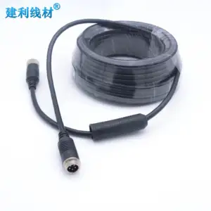 5 Pin Aviation Extension Cable For Vehicle Rearview System Enhanced Rearview Camera Performance