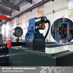 Zyco qc11k 6*2500 12*3000 20*3000 tấm kim loại chém chém cho tấm kim loại tấm thép chém - Product Image 6