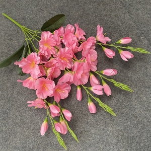 Décorations de cadeaux de saint-valentin fleurs artificielles épée simple orchidée - Product Image 4