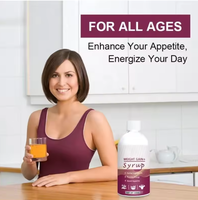 Sirop tonique antioxydant pour la prise de poids pour adultes |   Formule naturelle de Maca et de Ginseng |   Soutien immunitaire