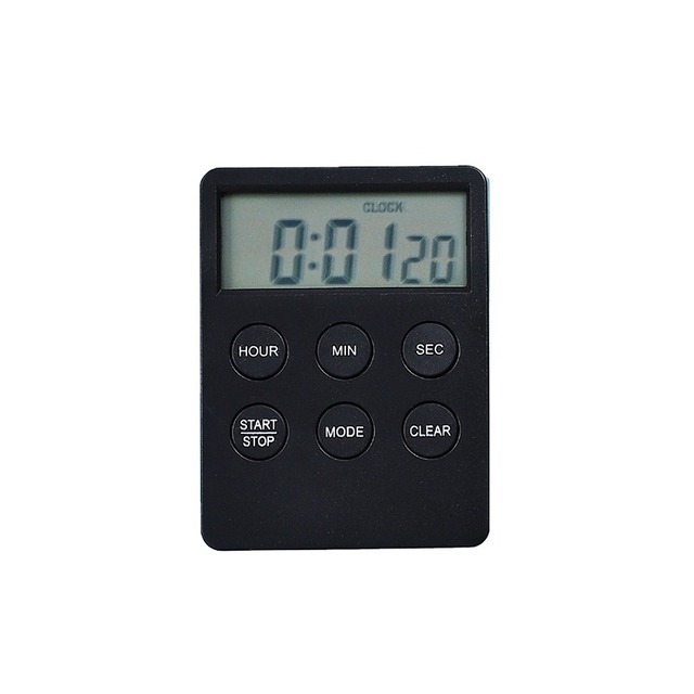 Electronic Kitchen Timer Countdown Reminder for Students Timer with Multiple Buttons Large Screen Magnetic Suction Standing up