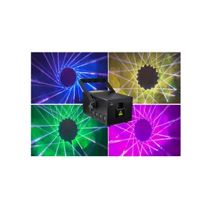 Professionele 10Watt 3d Animatie Laser Show Projector 10W Rgb Laserverlichting Voor Nachtclub Ktv Dj Disco Stage Lasershow