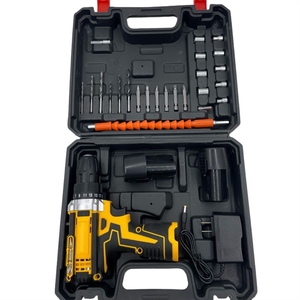 Ensemble perceuse-visseuse à percussion 12V à deux vitesses et outils électriques - Product Image 4