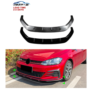 AMP-Z GTI <span class=keywords><strong>GTD</strong></span> GTE Vente Flash <span class=keywords><strong>Prix</strong></span> Usine Lèvre de Pare-chocs Avant en Plastique Noir Brillant pour Volkswagen <span class=keywords><strong>Golf</strong></span> 7.5 GTI <span class=keywords><strong>GTD</strong></span> GTE 2017-2019 - Product Image 1