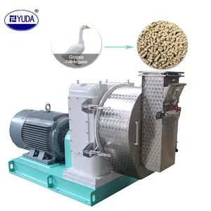 YUDA 3-15 T/H Completa Aves De Capoeira Porco De Frango Gado De Coelho Grânulo Animal Feed Pellet Mill Máquina Para Venda