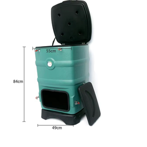 Poubelle de compostage extérieure intelligente 110L pour jardin et cuisine, en plastique, pour compost organique – Meilleure vente - Product Image 6