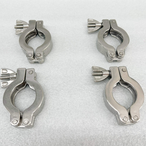 304 thép không gỉ chân không đôi pin KF kẹp - Product Image 1