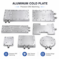 Fabrication sur mesure de plaques froides en aluminium par usinage CNC de précision pour système de refroidissement liquide, usine de fabrication de pièces usinées de précision OEM