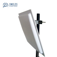 Antena de lector de tarjetas UHF RFID de largo alcance impermeable de 0-15 metros 860-960MHz para barrera de estacionamiento 902-928MHz/865-868MHz frecuencias