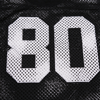 Maillot de football américain personnalisé pour homme et garçon, en polyester, broderie et sublimation, style streetwear et sportswear