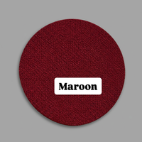 Tissu en maille côtelée de polyester marron texturé extensible pour la confection de vêtements et de prêt-à-porter