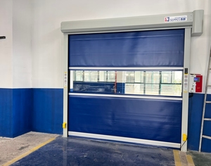 <span class=keywords><strong>Porte</strong></span> <span class=keywords><strong>d</strong></span>'usine en PVC Ysd avec fonction coupe-vent, design industriel pour atelier et entrepôt, mécanisme <span class=keywords><strong>d</strong></span>'ouverture à enroulement - Product Image 2