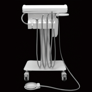 Carrello Mobile Mobile dell'unità della turbina dell'attrezzatura della clinica dentaria portatile con il compressore - Product Image 2