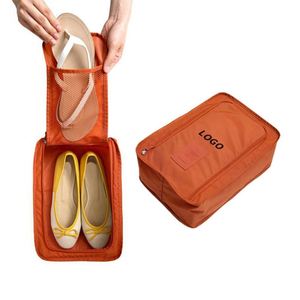 Custom Travel Sport Portable Large Oxford Dust <b>Shoe</b> <b>Storage</b> Bag With Logo - Product Image 1