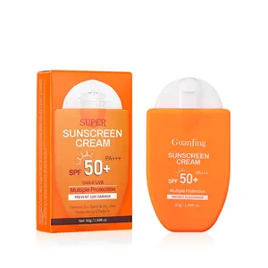 Guanjing vitamina C protezione solare viso spf 50 In Bar perfetto protezione solare uv cura della pelle protezione multipla impedisce macchie solari linee asciutte