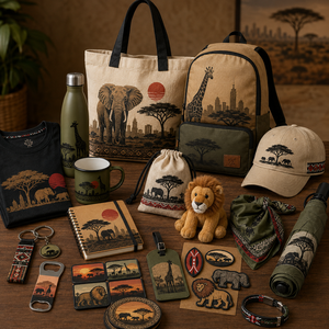 Custom Berlin Souvenir Gift Set Backpack Tote Bag Bottle Mug Notebook Umbrella Cap Keychain Travel Gifts for Tourism Promotions - Product Image 2