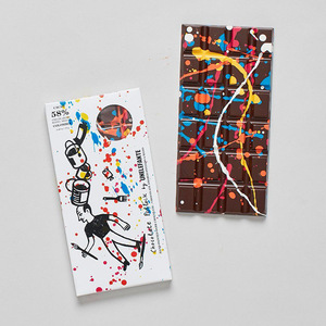 Hộp Phẳng In Tùy Chỉnh Hộp Thanh Sô Cô La Giấy Kraft Sinh Thái Chống Trẻ Em Hộp Đựng Quà Tặng Tùy Chỉnh Màu Xanh Dương - Product Image 3