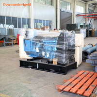 Machine de lavage d'or automatique haute capacité 200 tonnes/heure avec alimentation diesel/électrique pour l'extraction d'or alluvionnaire