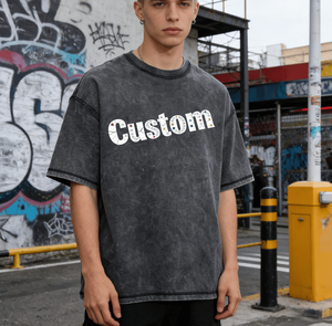 Camisetas de Hombre Personalizadas con Logotipo, Lisas, Teñidas, Estilo Urbano, 100% Algodón Tejido, Ecológicas y Transpirables - Product Image 4