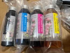 หมึกกินได้สำหรับพิมพ์บนกระดาษเวเฟอร์ กระดาษน้ำตาล และแผ่นไอซิ่ง - Product Image 5