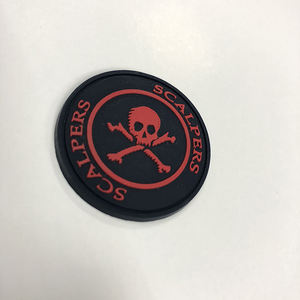 Patch PVC écologique personnalisé de bonne qualité matériau recyclable Patch Silicone 3D Design de mode Logo marque étiquettes en caoutchouc - Product Image 1