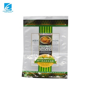 Food Grade Laminated PE Bag Chicken Wing Frozen Fresh Chicken Packaging Plastic Bag