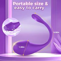 Jouet sexuel pour adultes, vibrateur en forme de U portable, contrôlé par application, stimulateur clitoridien et du point G, vibrateur en forme de U portable pour couples