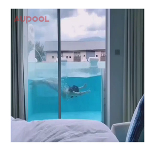 Proveedores China Acrílico transparente al aire libre Jet Shell Inground Fibra de vidrio Swim Spa Piscina - Product Image 5