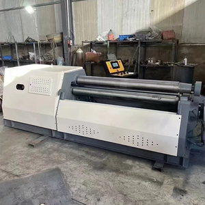 โรงงานผลิตเครื่องรีดแผ่นโลหะแบบสามลูกกลิ้ง CNC - Product Image 5