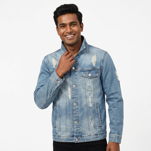 Best Style <b>Denim</b> Winter <b>Jacket</b> Regular Size High Quality <b>Men</b> Wear Winter <b>Denim</b> <b>Jacket</b> Made in Good Material - Product Image 1