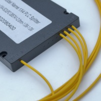 1x4 PLC Divisor óptico 1M ABS Caja con conector SC/UPC Caja Tipo Divisor de fibra