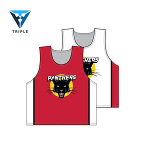 新设计的高品质涤纶面料长曲棍球运动衫印有标志升华长曲棍球 - Product Image 5