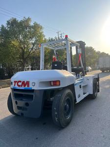 Montacargas diésel TCM de 10 toneladas, original de Japón, en buen estado, modelo FD100, de uso pesado, en oferta. - Product Image 6