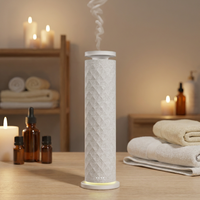 Diffuseur d'arômes électrique intelligent à lumière chaude, machine d'aromathérapie de luxe professionnelle pour huiles parfumées, diffusion à distance, en tissu