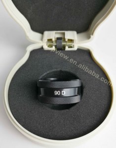 Lámpara de hendidura oftálmica examen LED óptico 90D lente asférica - Product Image 3