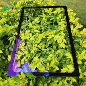 Revêtement solaire antireflet industriel personnalisé AR verre trempé haute transmission de la lumière étanche pour écran LCD - Product Image 2