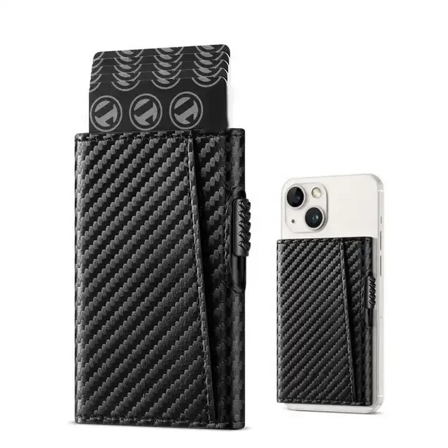 Trending 2024 RFID Blocking Cardholder magsafe Wallet with Magnetic Compatible with iphone 12/13/14/15 Series