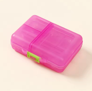 Vente en gros de mini-organisateurs de pilules multifonctionnels en PP, étui à pilules hebdomadaire facile à transporter, boîte de rangement pour pilules en plastique bon marché - Product Image 2