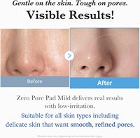 Medicube Toner Pads Zero Pore Pad 2.0 : Disques exfoliants et soin des pores à l'acide lactique AHA – Soin coréen pour la peau